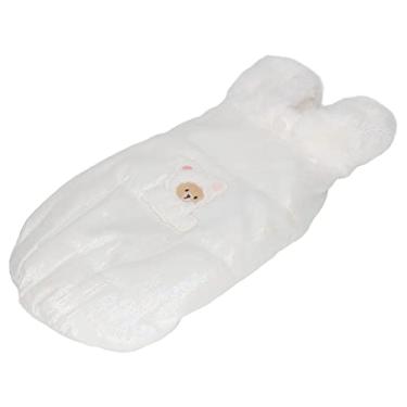 Imagem de GLOGLOW Catamento de Gato de Vestuário Casaco de Inverno, Roupas de Leite Frio para Petinho para Cachorrinho Roupas de Cachorro Cat Puppy Kitten Roupos M Nan (S)