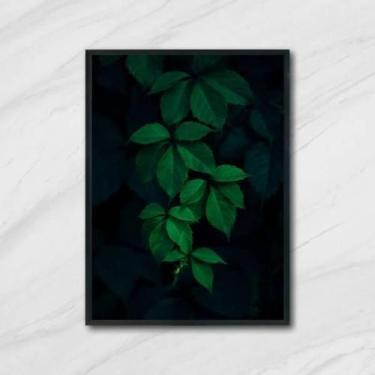 Imagem de Quadro Decorativo Foto Folhagem 45X34Cm - Quadros On-Line