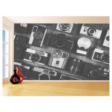 Imagem de Papel De Parede Arte Fotografia Máquina Antiga 3,5M Tra99 - Você Decor