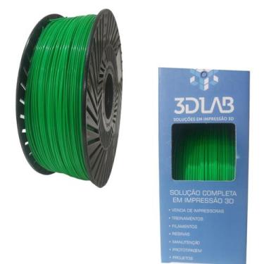 Imagem de Filamento Abs Premium Verde 1kg 1.75mm - 3dlab - 3D LAB