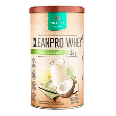Imagem de Proteína CleanPro Whey Nutrify 450g Pote, Piña Colada