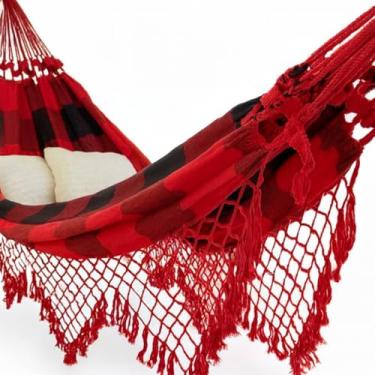 Imagem de Rede Casal Grande Reforçada para Descanso e Balanço Perfeita para Família, Quintal e Momentos de Relaxamento(Nápoles)