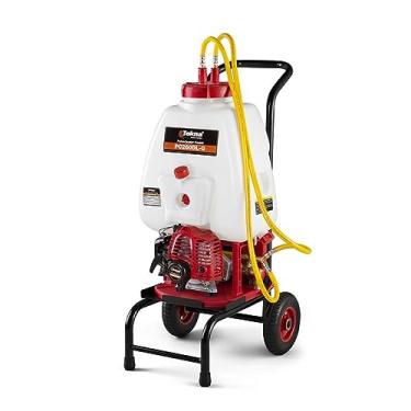 Imagem de Pulverizador Costal a Gasolina 26cc com Carrinho Pc260dl-q Tekna