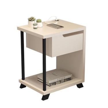 Imagem de Mesa De Cabeceira Jb 1010 Luxo Off White - Moveis Jb
