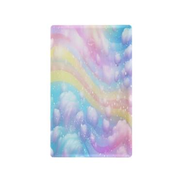 Imagem de Wassud Placa de cobertura para interruptor de luz, 1 capa de tomada em branco, placa de parede, tomadas elétricas decorativas, onda colorida (2) decoração de sala de estar em casa