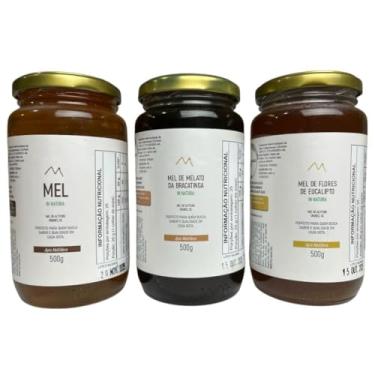Imagem de Mel de Altitude - 3 Variedades de Mel Cru 3x500g - Mel de Altitude
