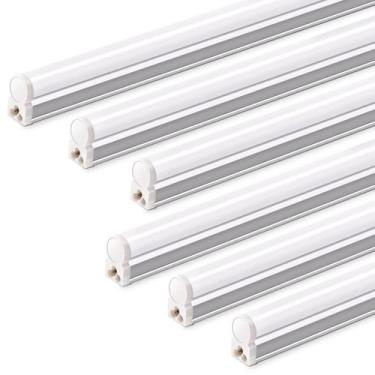 Imagem de Lâmpada LED para loja Barrina T5 3FT 16W 1900lm 5000K, pacote com 6