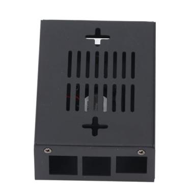 Imagem de Yunseity Caixa de Liga de Zinco Orange Pi 5, Com Ventoinha de Resfriamento 30x30x8mm, Com Interface de 2 Pinos e Opera a 5V