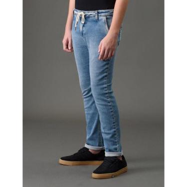 Imagem de Calça Jeans Menino Skinny Moletom Calvin Klein Jeans-Masculino