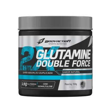 Imagem de Glutamine Double Force - 150g Natural - BodyAction-Unissex