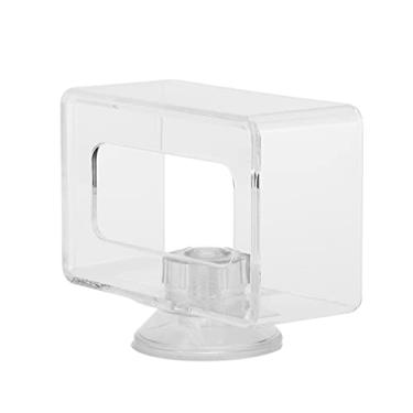 Imagem de AYNEFY Anel de Alimentação Acrílico Transparente Dos Peixes, Anel Alimentador da Prevenção Dos Restos Alimento Aquário para o Alimentador Pequeno Animal de Estimação Peixes (Tamanho grande 10 * 16cm)