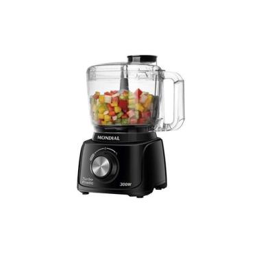 Imagem de Mini Processador Turbo Pratic Mp-16-B Preto 220V Mondial, Preto, 220V