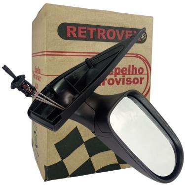 Imagem de Retrovisor Direito Com Controle Grand Siena 2008 A 2010 / Palio Weekend 2008 A 2019 / Palio 4 Portas 2008 A 2023 / Siena 2008 A 2021 - Retrovex 4464