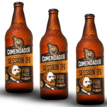Imagem de Cerveja Comendador Session IPA 600ml - 3 unidades