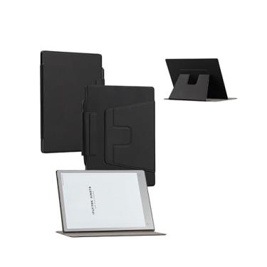 Imagem de A capa protetora é compatível com o design magnético e o e-book adequado para tablet iFlytek AINote 2 de 10,7 polegadas, suporta despertar de sono horizontal e vertical (atração magnética rotativa