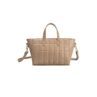 Imagem de Lenna's Bolsa Transversal Mini Shopper Bag Tiracolo Fashion Bag Caqui