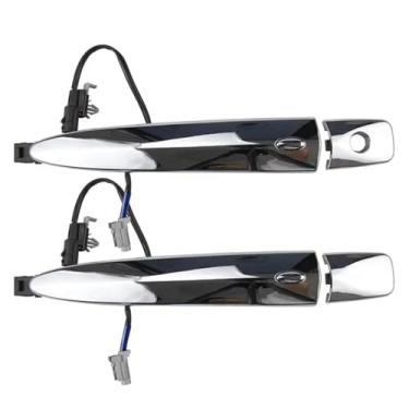 Imagem de Maçanetas externas dianteiras esquerda e direita compatíveis com Nissan Leaf 2011-2017/Sentra 2013-2018/Murano Maxima 2009-2014 806469N00A