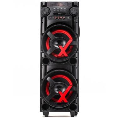 Imagem de Caixa de Som Amplificada Amvox ACA 1000 New Bluetooth 5.0 Bivolt Preto