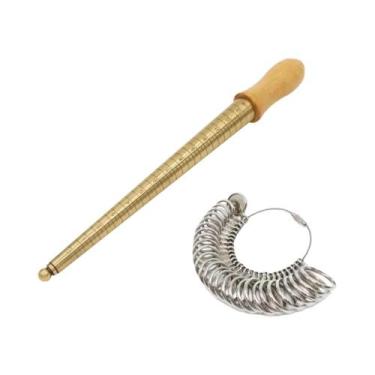 Imagem de Kit De Medidores De Anel De Cobre Tamanho EUA 0-13 Para Fabricação De 