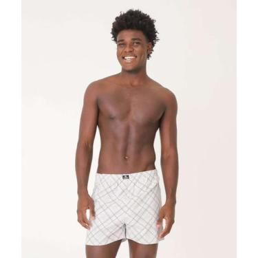 Imagem de Cueca Masculina Samba Canção Delrio-44003, Cinza, P