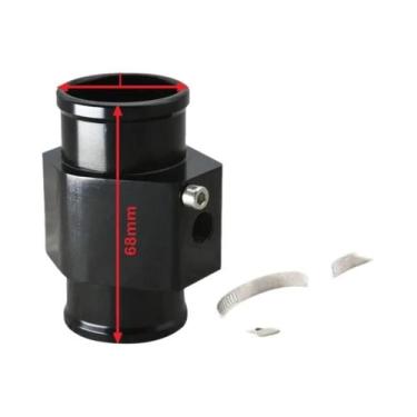 Imagem de Medidor De Temperatura De Água Em Alumínio Azul E Preto 26MM-40MM Sens