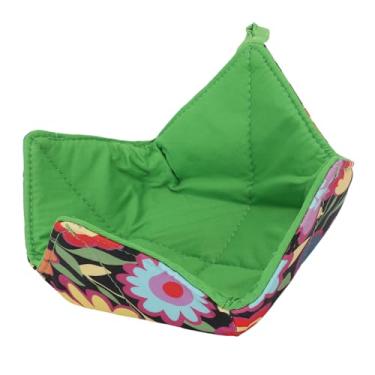 Imagem de Asixxsix Suporte Aconchegante para Tigela de Micro-ondas, Suportes de Tigela Quente Seguros para Micro-ondas de Poliéster de 9,8 X 4,3 Polegadas, Protegem Suas Mãos de Pratos Quentes e