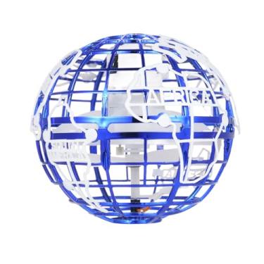Imagem de Snsowed Bola Voadora Controlada Manualmente, Giroscópio Orbe de Controle Remoto Com Luzes para Brincadeiras Internas e Externas, Brinquedos Legais para Crianças e Adolescentes, Aeronave (#2)