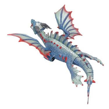 Imagem de Snsowed Peixe Pré-histórico Brilhante Recarregável, Brinquedo de Natação RC LED Com Função de Spray, Brinquedo Aquático Multifuncional para Meninos e Meninas, Animal (#3)