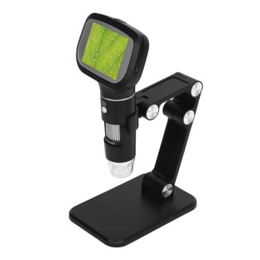 Imagem de Yinhing Microscópio Digital Portátil Portátil Com Tela para Captura de Fotos e Vídeos, Ideal para Projetos Científicos, Educação e Exploração, Apresentando Alta Ampliação e Fácil de Usar