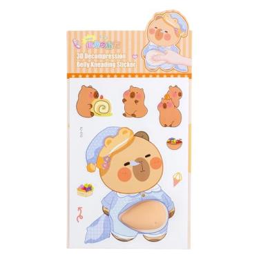 Imagem de Autocolantes 3D Infantis,Decoração De Barriga De Apertável - Autocolante para Skate,para Crianças Raparigas Adolescentes Scrapbooks Planners Diários Computadores Portáteis
