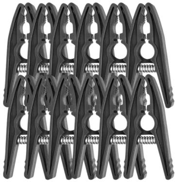 Imagem de Kit Prendedores De Roupa Grande Varal Pregador Roupa Reforçado Plástico(12)