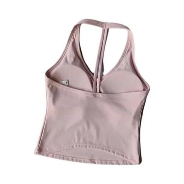 Imagem de Top Esportivo Feminino Sexy Com Decote Em V, Confortável E Respirável 