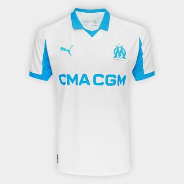 Imagem de Camisa Olympique de Marseille Home 25/26 s/n Torcedor Puma Masculina-Masculino