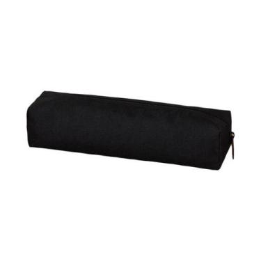 Imagem de Estojo de lápis portátil sacos de lápis simples cor sólida papelaria l