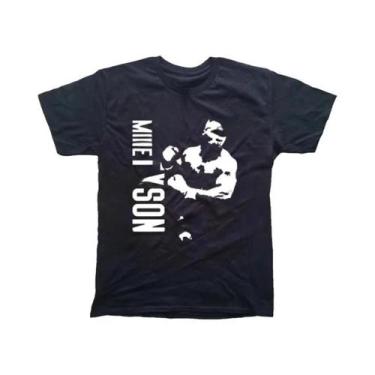 Imagem de Camiseta Masculina De Manga Curta Mike Tyson Boxing Champion Com Desig