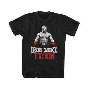 Imagem de Camiseta Masculina De Manga Curta Mike Tyson Boxing Champion Com Desig