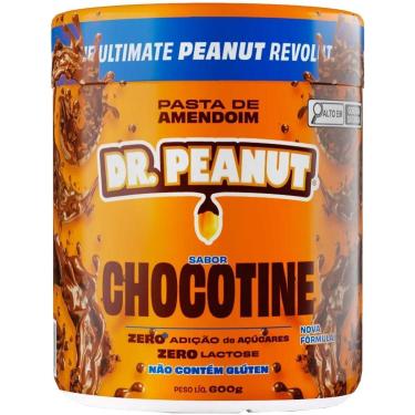 Imagem de Pasta de Amendoim Dr Peanut com Whey 600g Sabor Chocotine-Unissex