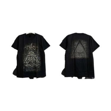 Imagem de Camisetas De Algodão De Manga Curta Com Estampa De Heavy Metal Rock Un