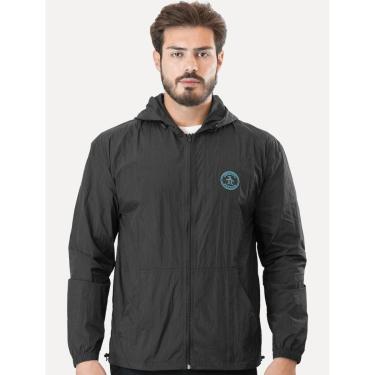 Imagem de Jaqueta Original Penguin Masculina Corta-Vento Sport Bordado Nylon Preta-Masculino
