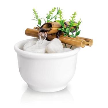 Imagem de Fonte De Agua Cascata Biqueira Em Bambu Decoracao Novidade - NoBrand, 