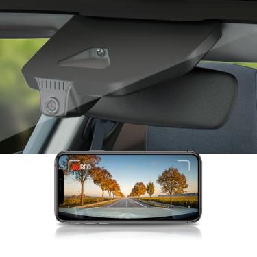 Imagem de Fitcamx 4K Dash Cam para 2025 Lexus LX 600 & LX 700h Overtrail F Sport Premium Ultra Luxury (HD2-6765), OEM Estilo, UHD 2160P Vídeo, WiFi & APP, Loop Gravação, G-Sensor, Fácil de Usar, 64GB Cartão