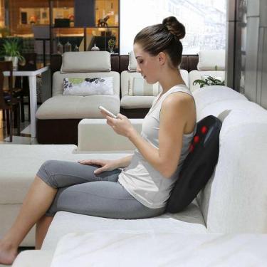 Imagem de Almofada Massageadora Shiatsu Lumina Confort 3D - MS Fisioterapia