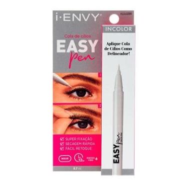 Imagem de Cola de Cílios Postiços I-Envy BY Kiss New York Easy Pen Prova d'água Incolor-Feminino