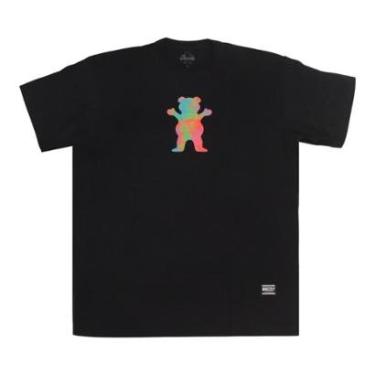 Imagem de Camiseta Grizzly Earth Strong - Preto-Masculino