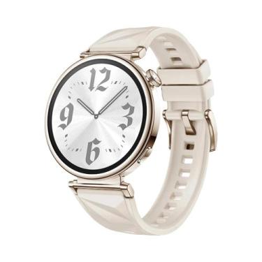 Imagem de Pulseira De Silicone Oficial Para Huawei Watch GT5 GT4 41MM 42MM Com P