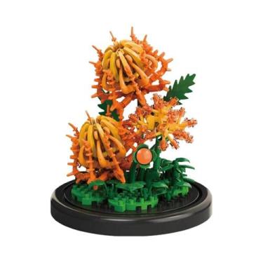 Imagem de Brinquedo De Decoração Para Casa Em Miniatura De Flor De Lírio Rosa Si