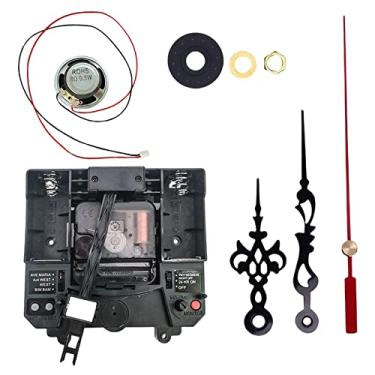 Imagem de Wswqop Mecanismo de Relógio Grande com Ponteiros, Kit de Mecanismo de Caixa de Música, Peças para Fabricação de Motores, Reparo E Substituição de Relógios, Estilo E