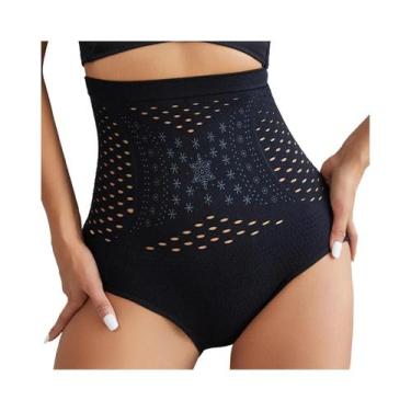 Imagem de Calcinha Modeladora Feminina De Cintura Alta Com Controle De Barriga, 