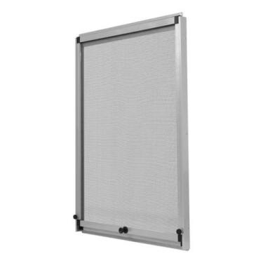 Imagem de  Tela Mosquiteira Contra Mosquitos Fibra De Vidro Regulável Natural - 