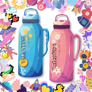 Imagem de Cartões e adesivos de Dia dos Namorados, 48 cartões divertidos de dia dos namorados com 200 adesivos fofos, cartolina premium e impressões vibrantes, intercâmbio divertido em sala de aula para aulas